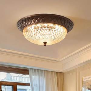 美式吸顶灯复古乡村新2中卧室房间式灯205眼年新伊美洛，款玄关书