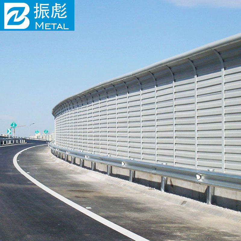 高速铁路透明百叶声屏障板隔音