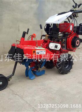手NDX扶式开沟培田土机农小型电园管理机柴油启用动起垄机