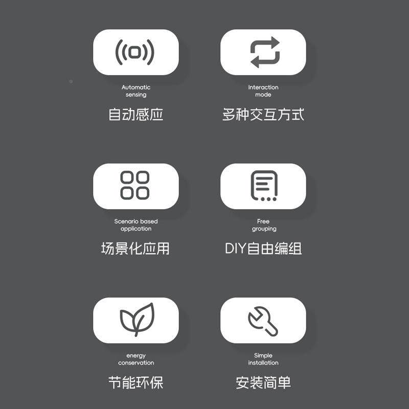 汉的厅卖用场专灯具感应开关控制器APP制JWZ遥展控控制控开关