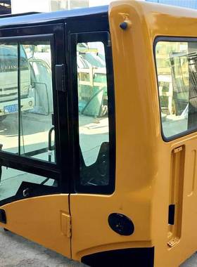 E325C挖掘机驾驶室 边门 边门锁 玻璃 内饰 钩机E320C驾驶楼总成