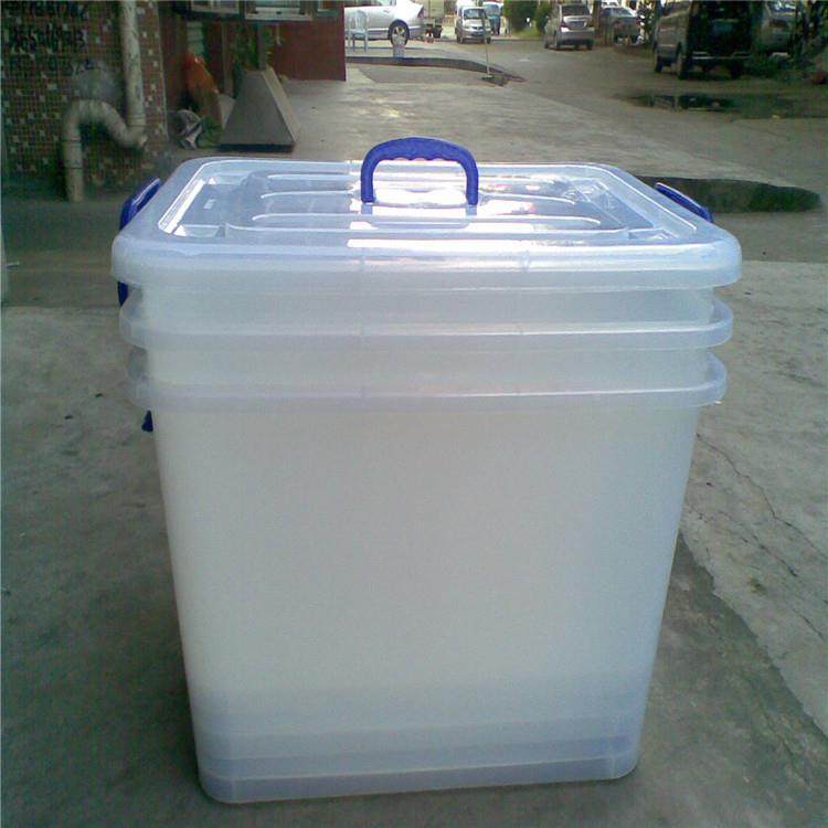 6654890*40塑料长方收纳框8009服装*厂用大筐96形升周转箱带UHT轮,包装,塑料周转箱,淘宝优惠券,粉丝福利购,淘宝优惠卷