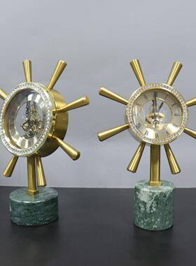 处美豹创意卡样通树脂摆件板房售楼桌面书柜书饰品家金属76小闹具