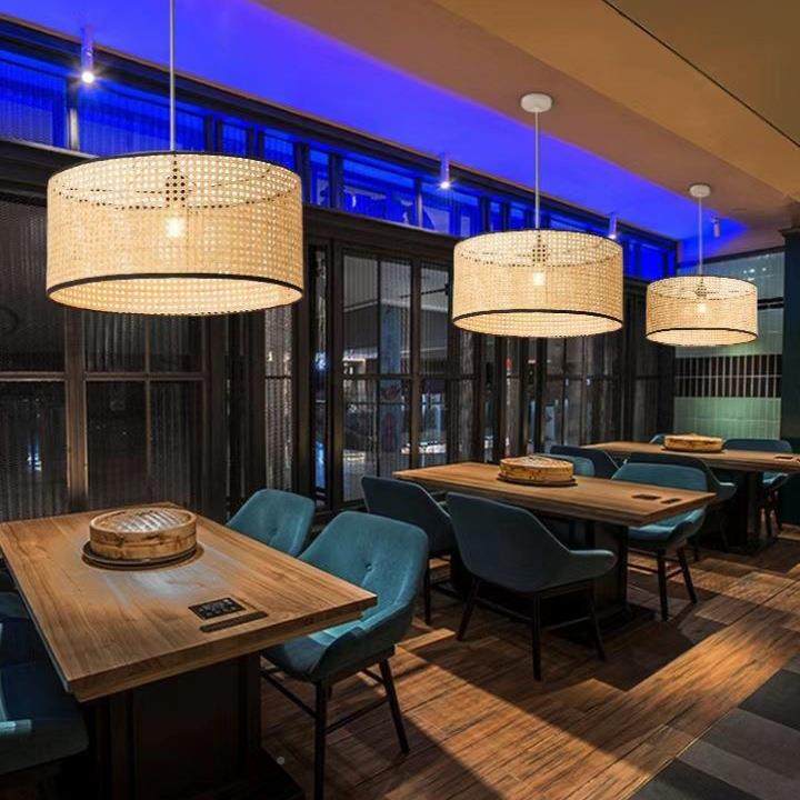 复古藤编卧室茶灯室餐厅藤艺吊灯南664亚日式吊灯吊东藤竹编吊灯,家装灯饰光源,智能吊灯,淘宝优惠券,粉丝福利购,淘宝优惠卷