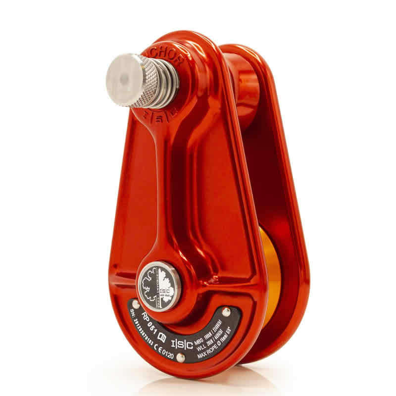 ISC Small Cast Pulley 16mm Rope RP051A 攀树装备小型锻造滑轮
