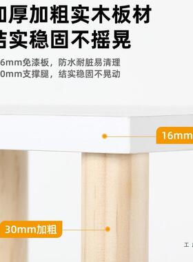 桌面角置物架转角办公架桌木上三迷QSV你分层简易质拐角书桌收纳