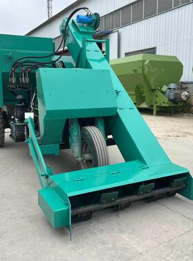 牛粪自动清车机械化省清工铲粪车四FQG轮全扫蓬粪车图片