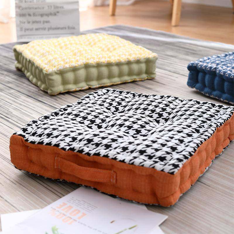 韩式千鸟格馒头坐垫防滑美臀餐桌办公学生榻榻米板凳椅子座垫软垫,五金/工具,五金工具箱/五金收纳箱,淘宝优惠券,粉丝福利购,淘宝优惠卷