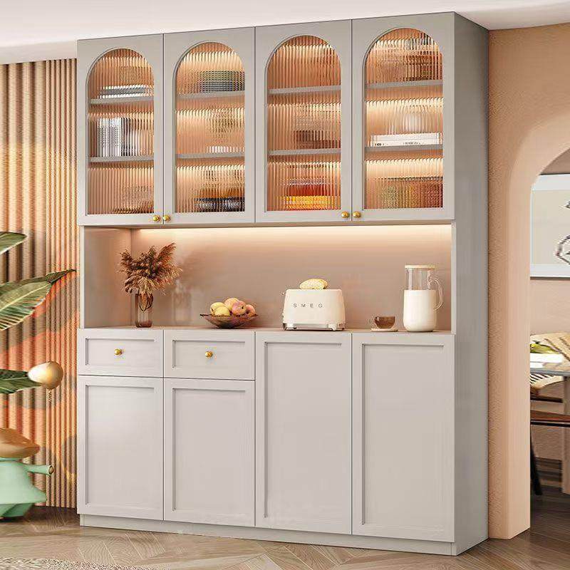 实木法式餐边柜一体靠墙高柜轻奢家用现代厨房储物茶水柜客厅酒柜,五金/工具,五金工具箱/五金收纳箱,淘宝优惠券,粉丝福利购,淘宝优惠卷