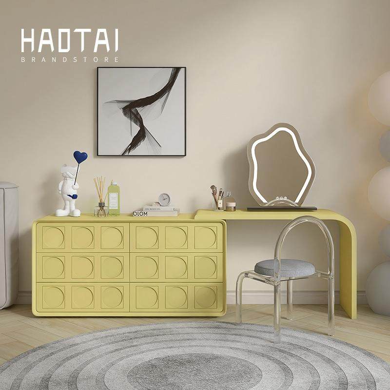 意式极简梳妆台伸缩斗柜一体化妆桌实木小户型转角储物奶油风妆台,五金/工具,五金工具箱/五金收纳箱,淘宝优惠券,粉丝福利购,淘宝优惠卷