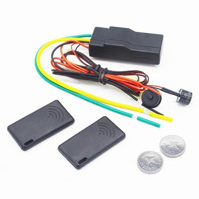 12V汽车智能暗锁防盗器防抢器2.4G频率car Immobilizer熄火断电