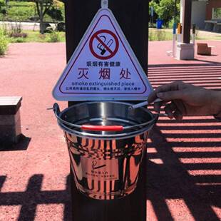 灭烟式灰桶户外立吸烟区烟缸烟公共场所大号灭烟柱烟蒂头79967880