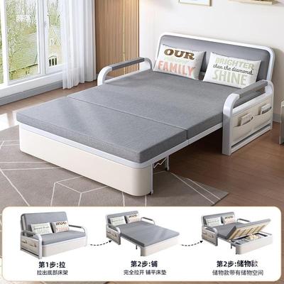 沙发床折客叠两阳用2025新款单人小厅户TLU型网红台折叠床双人伸