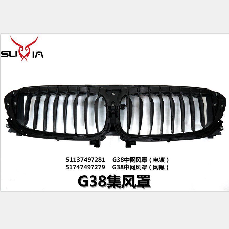 G38集风罩汽车前保险杠进气格栅百叶窗水箱进风口汽车零配件