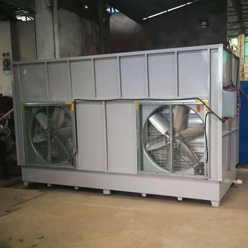 漆家环保型喷厂油水帘柜大小EXM型喷柜双人喷漆水濂柜不锈钢水帘