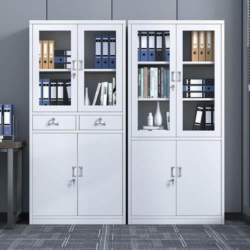 铁皮件柜办公资料档案柜文钢柜制凭证柜家用更衣见详情储物带锁子