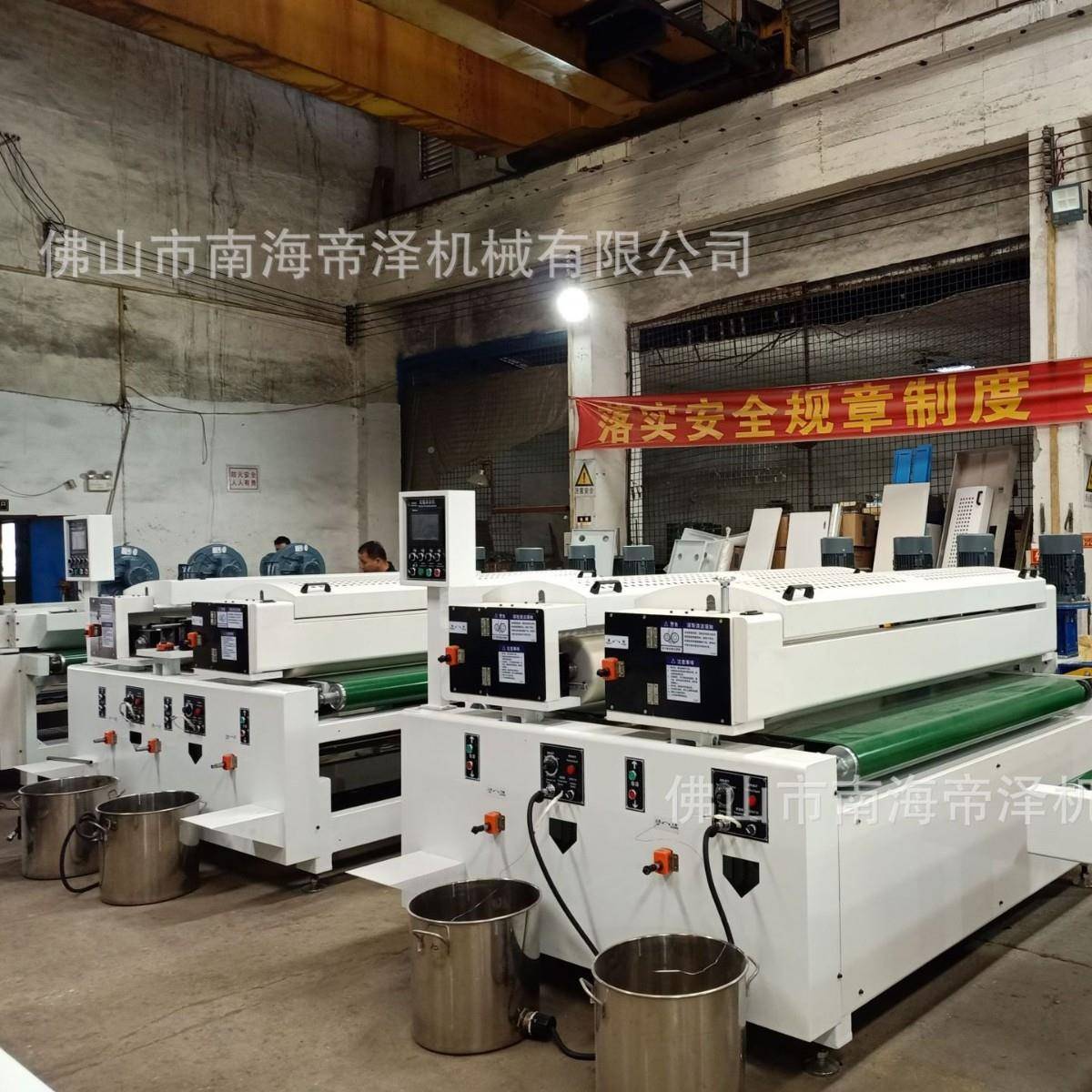 白滚涂机U涂V滚机玻璃DZ600黑板辊机实色透明等底涂漆滚涂板设备