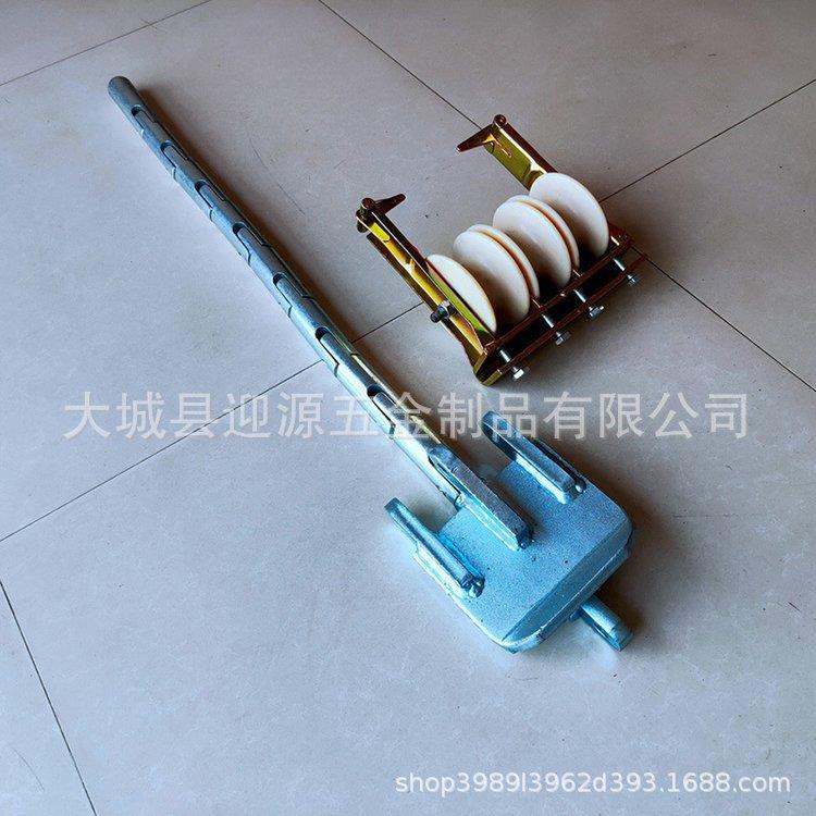 放线联座牵引ATM板板线一路拖三电力两用放线滑车一拖三牵引走板