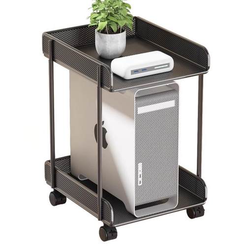 电脑主F99H5T77机托架带轮移动置架纳层收架台式机箱散热多底座支