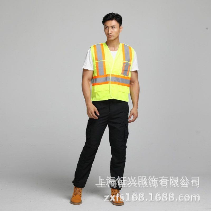棉反光衣工地施工黄涤QBS甲铁作路防护维修业巡视检查交马通检查