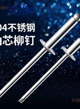 04不锈钢加长抽芯铆3钉加拉铆钉抽心铆钉拉钉M3.2/M4/EKJM粗4麦.