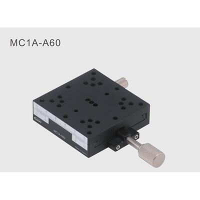 X轴尾燕尾鸠平槽滑406台MC1A-A40-/MC1AA60进给螺杆微调位移台