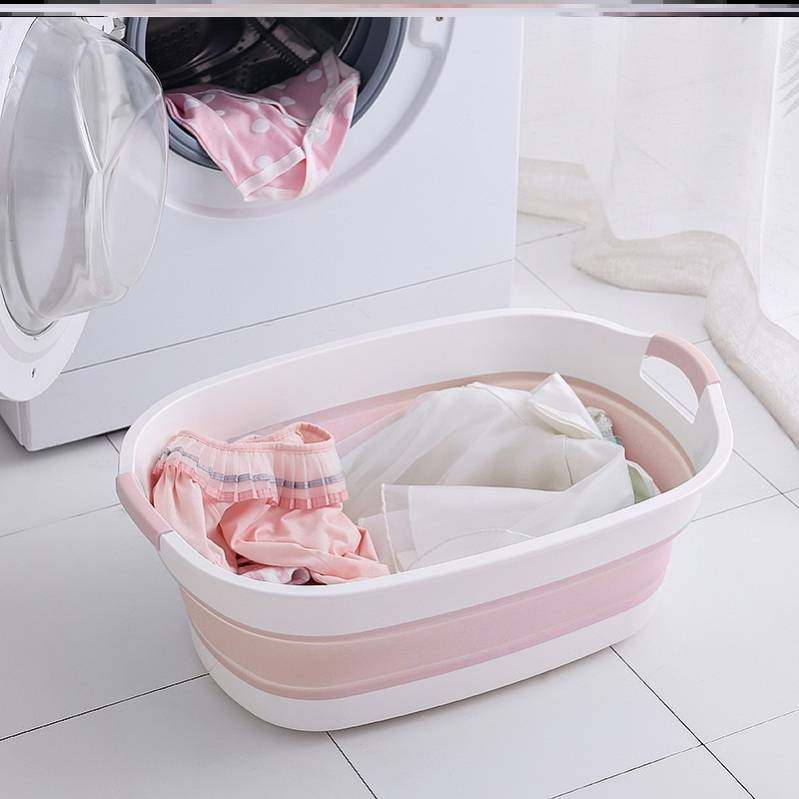 宝宝冲凉专用洗澡桶婴儿可盆小巧儿童小号新生折叠洗澡盆浴盆舒适