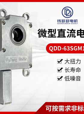 QSDD-63GM190微型直流电机指全自IAM电动智能锁纹锁电机大扭矩静