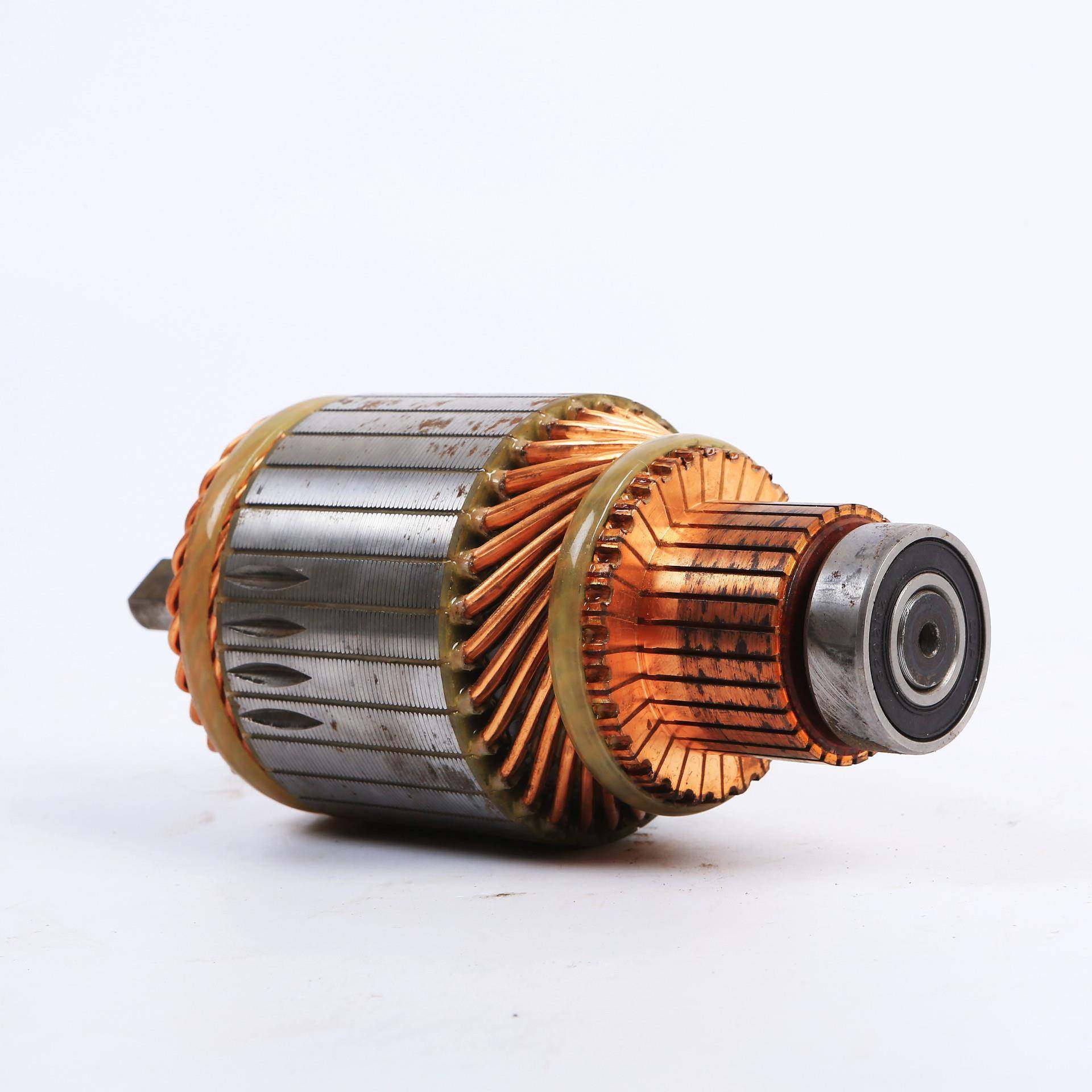 12V电动750自锁绞盘载车汽车转子起动子机转子定线电动绞盘圈配件