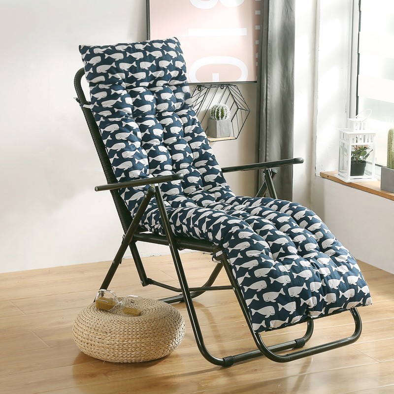 四季通用躺椅垫子折叠躺椅午休坐垫飘窗垫红木椅子床头板靠垫定制