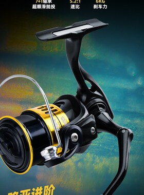 阿布PMAX二代纺车轮海水全金属鱼线轮路亚轮矶竿轮远投微物渔线轮