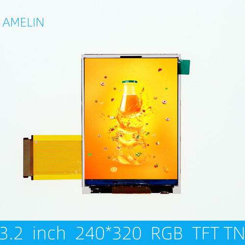 3.2寸TFT屏 TN型LCD液晶屏 240x320分辨率 RGB接口 可带LCD触摸屏