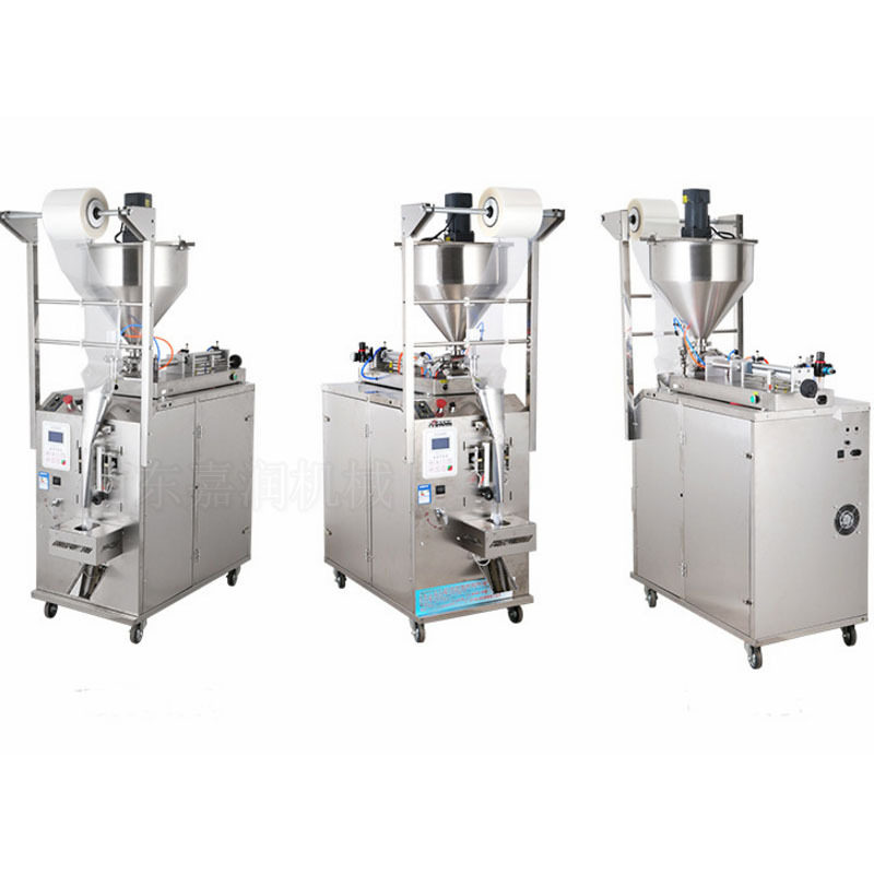 油泼辣子袋装封包机 全自动膏体包装机 食醋调料水灌装机