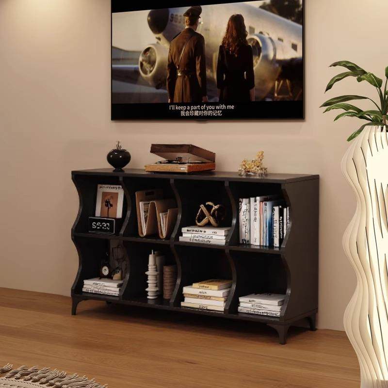 简约现代书柜门厅柜收纳柜客厅柜储物餐边柜室内收纳柜创意格子柜