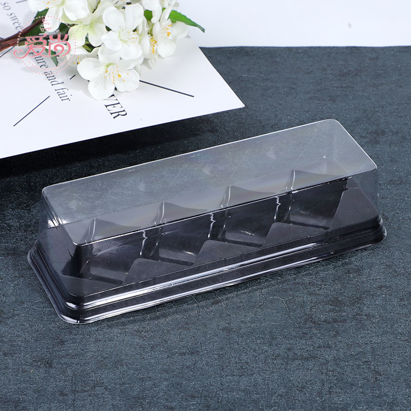 B2蛋糕卷吸塑盒瑞士卷粒装幸福好滋味烘焙包装西点甜品盒100