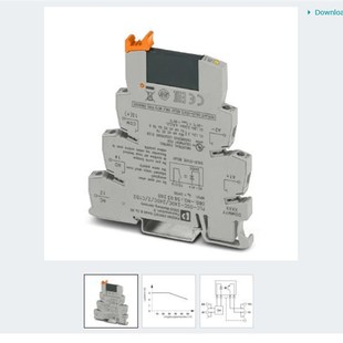 OPT 固态继电器模块 120UC 2900367 24DC PLC