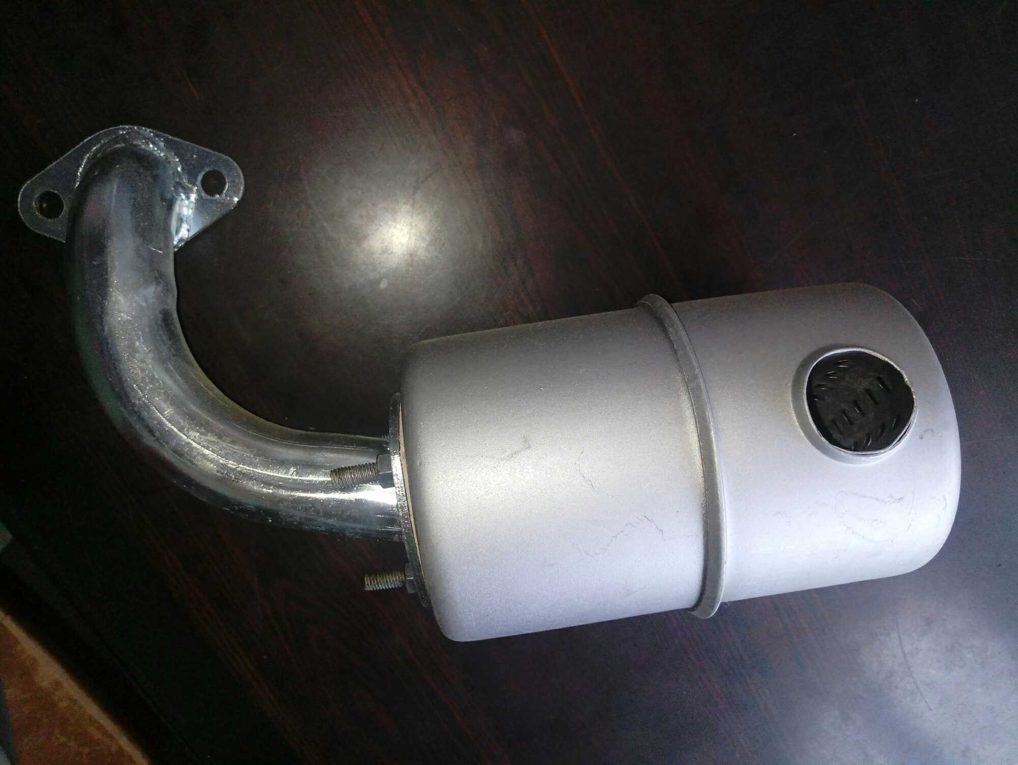 常州常柴r1柴油机配件 消声器排气管总成