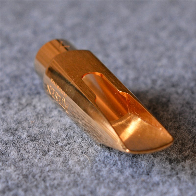 TESEN阿特森DV中音金属萨克斯笛头黄铜镀金7号声音明亮容易吹奏