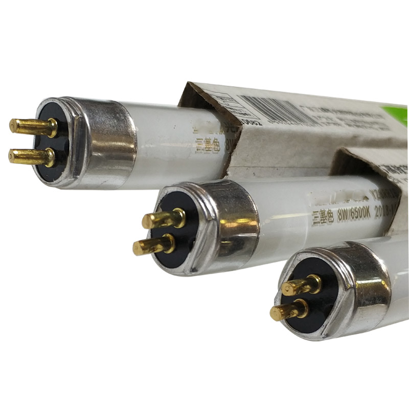 T5灯管三基色镜前细直管日光灯管5w8w11w1w18w21w2w28W荧光灯管