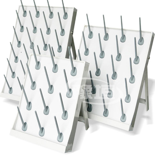 滴水架试验PP滴水架30棒实验室烧杯架沥水架化验室医院试剂器皿架