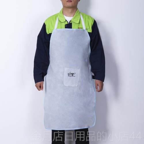 高档焊兽牛皮电焊围裙焊工烫耐氩隔热耐高温焊接防弧焊工作磨服防