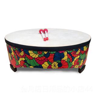 高档三u的新夫皮GabLana邦戈鼓6+7羊7+9奥尔乐器儿童手鼓