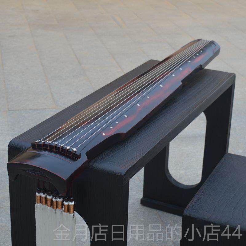 高档初学者古琴入门伏羲仲尼式桐木习成人乐器手入七门弦练古琴工