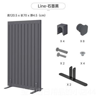 高档takmehom 现代移房间隔断分割动餐e厅办公头室屏风床 进口新式