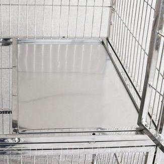 高档不锈钢笼双层三层家用室合猫笼猫别墅大号猫笼内子猫猫组咪围