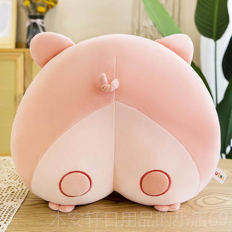 正品靠卡通办公室背腰靠床上靠垫腰车枕垫椅子护腰沙发汽柯基抱枕