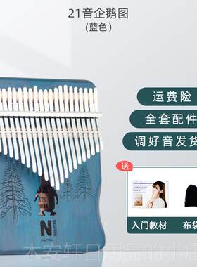 正品卡林巴女拇指2琴正品1音小型乐器适合生单的简易学网红手指琴
