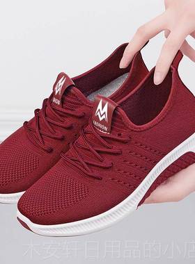 正品秋老北京布鞋女新款软底运动休闲2士025妈妈干活女步中春老年