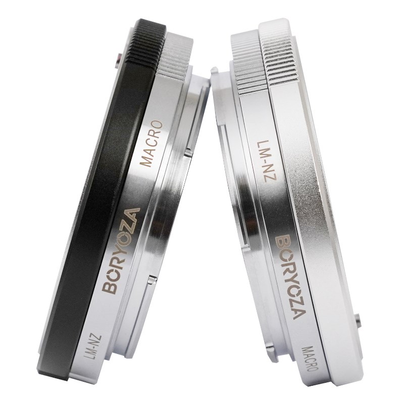 BORYOZ徕卡m转尼康z微距环合焦提示LM-NZ转接环近摄z卡口调焦筒