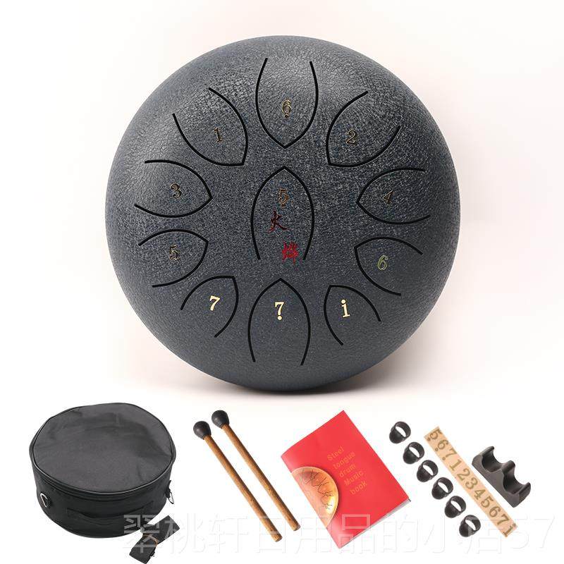 正品6寸8音c空灵鼓6寸1碟1音调寸钢8舌鼓手空明鼓专业级初学乐器